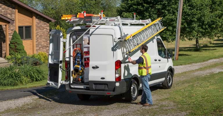 Van Ladder Racks & Steps